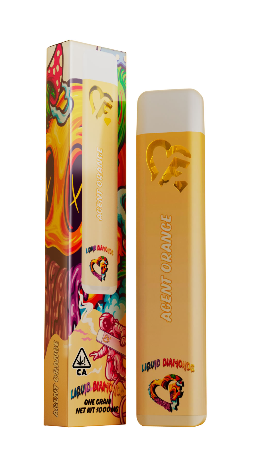 Order THC Vape in London Agent Orange Agent Orange can perplex and confuse. It's weed—a sativa, to be specific—that smells and tastes like a fresh Florida.