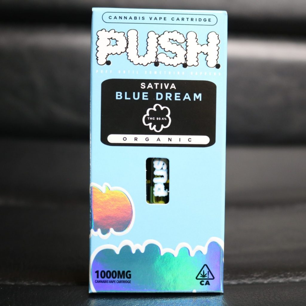 Buy THC Vapes in Dacorum, Unleash the extraordinary allure of Blue Dream by Push, where dreamy flavors collide in a symphony of delight.