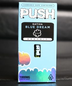 Buy THC Vapes in Dacorum, Unleash the extraordinary allure of Blue Dream by Push, where dreamy flavors collide in a symphony of delight.
