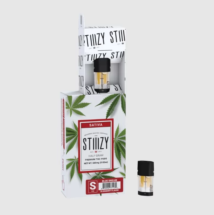 Buy THC Vapes in Wychavon , Indulge in the dreamy world of Blue Dream by STIIIZY and unlock your creative potential. This carefully crafted cannabis