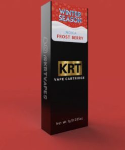 Order THC Vapes in Bournemouth ,Isolate 400mg Pure Hemp CBD ‚ Frost Berry | 1mL. Cartridge Feeling extra FROSTY with cray swizzle BERRY taste,
