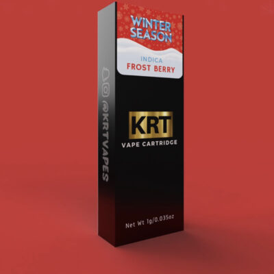 Order THC Vapes in Bournemouth ,Isolate 400mg Pure Hemp CBD ‚ Frost Berry | 1mL. Cartridge Feeling extra FROSTY with cray swizzle BERRY taste,