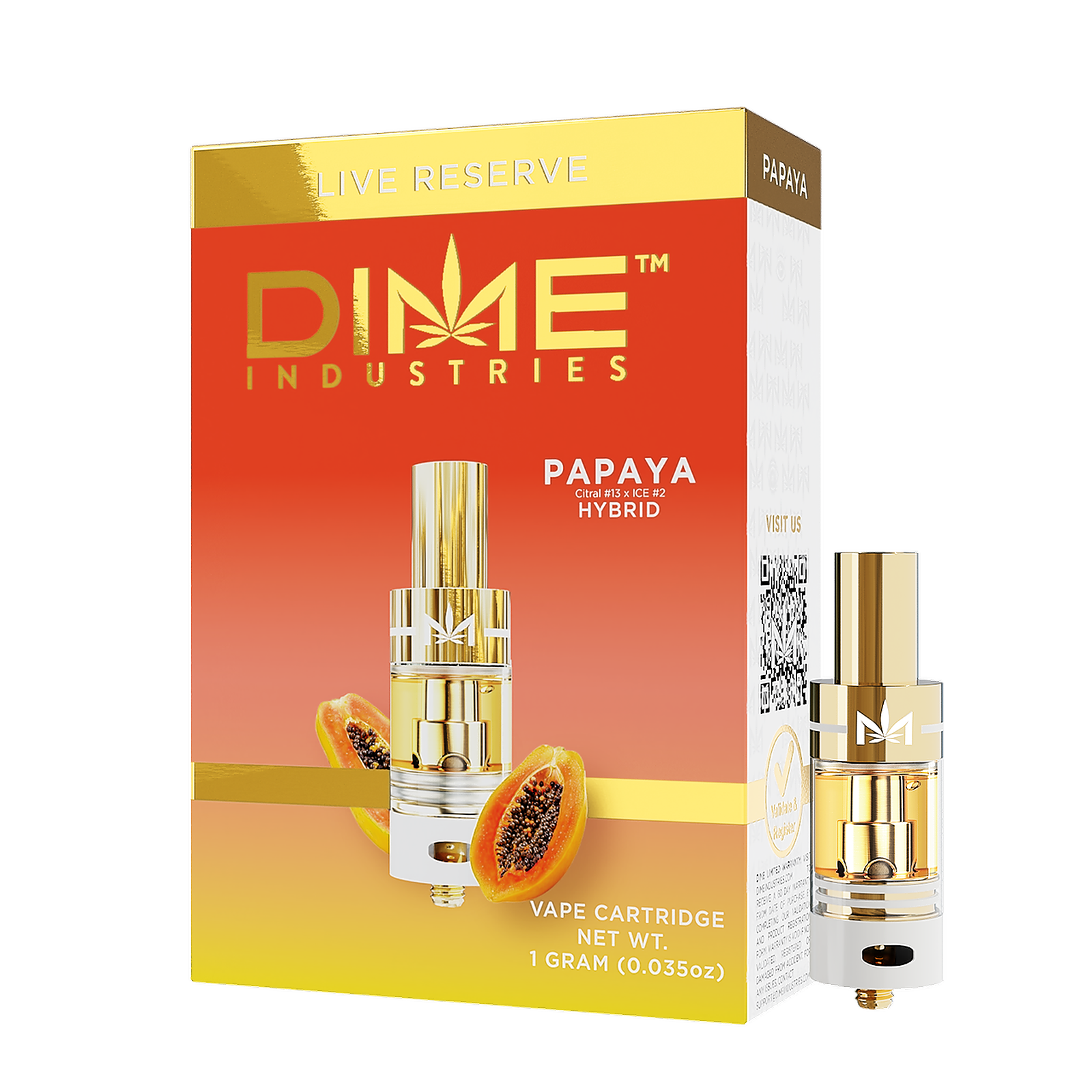 Order THC Vapes in Redditch, Papaya Melonz produces calming euphoria and deep physical relaxation with soothing sunset energy.