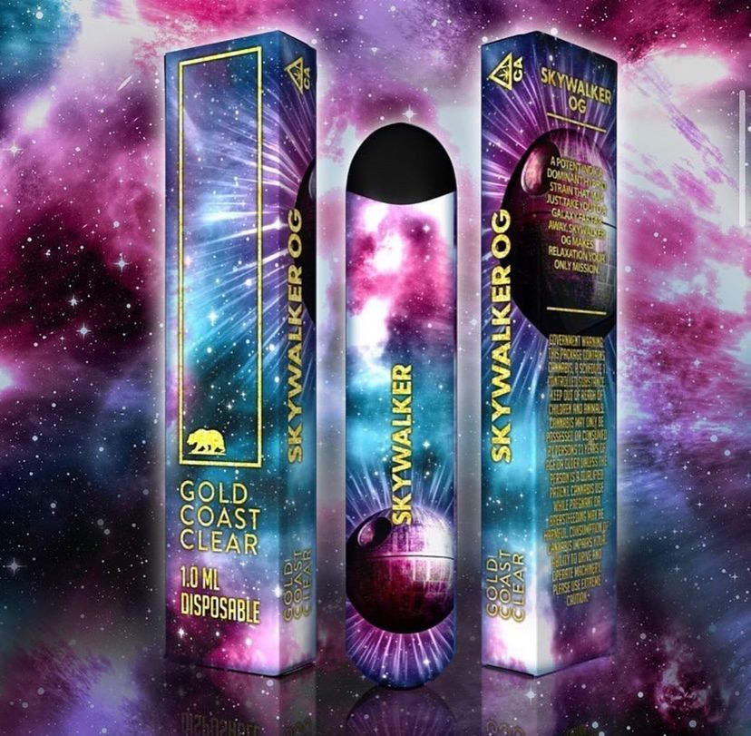 Order THC Vapes in Gloucester, Immerse yourself in an enchanting vaping journey with Sky Walker by Gold Coast Clear. Our meticulously crafted e-liquid.