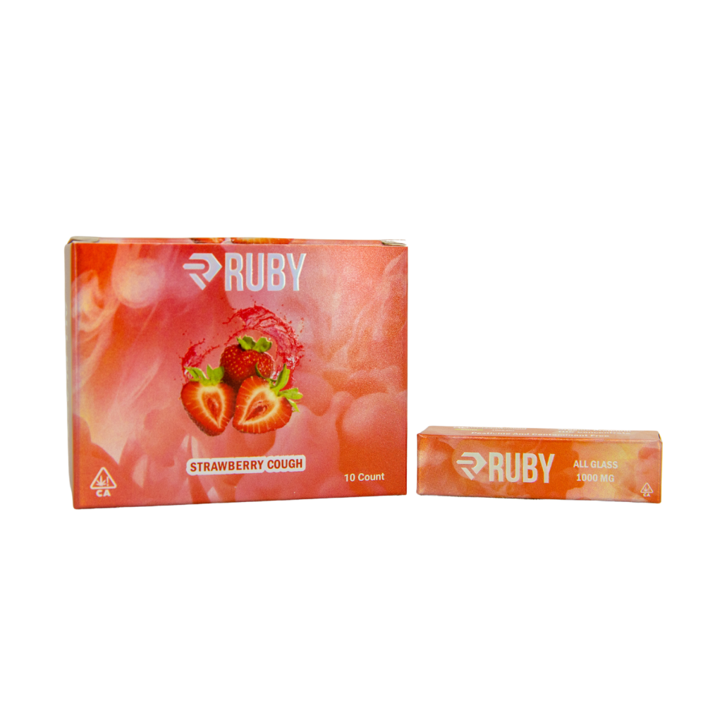 Buy THC Vapes in Bassetlaw, Embark on a tantalizing flavor adventure with Straw Berry Cough by Ruby. Every puff of this remarkable strain immerses