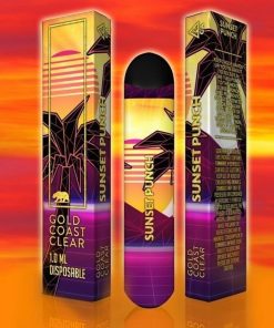 Order THC Vapes in Salisbury, Sunset Punch is a cross of Purple Punch and Sunset Sherbet, and is known for its relaxing and happy effects.