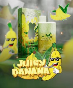 Order THC Vapes in York ,Juicy Banana is a dominant hybrid strain by KREAM Carts Brand. This strain is known for its fruity aroma and uplifting effects.