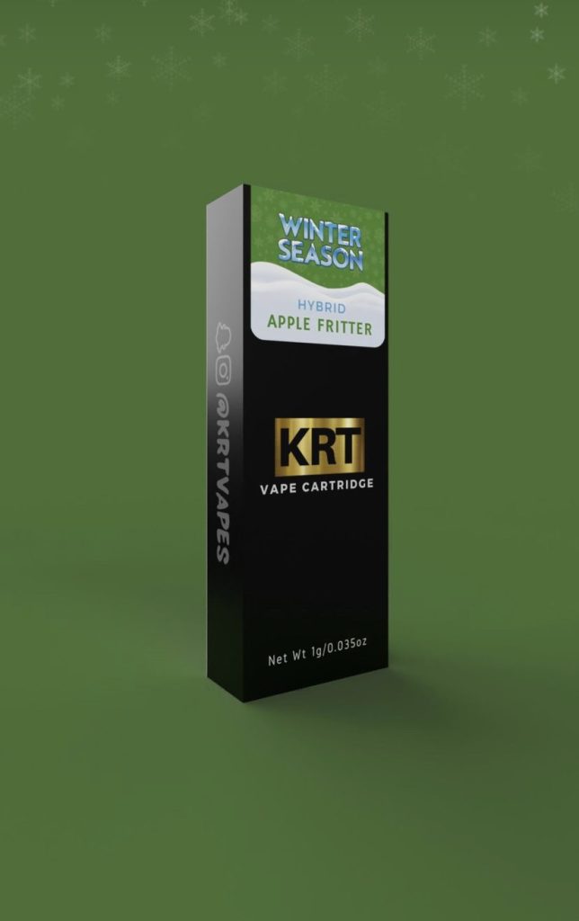 Buy THC vapes in Blackburn, Apple Fritter krtvape flavor, also known as “Apple Fritters,” is a rare evenly balanced hybrid
