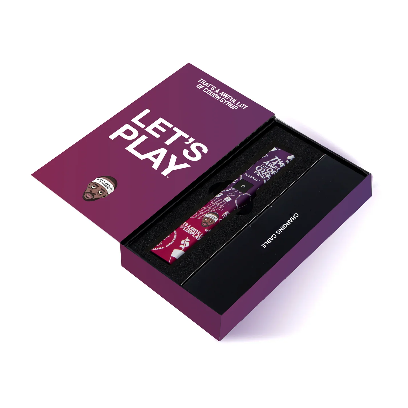 THAT'S A AWFUL LOT OF PLUGPLAYS BATTERY - Dark Purple - Image 2