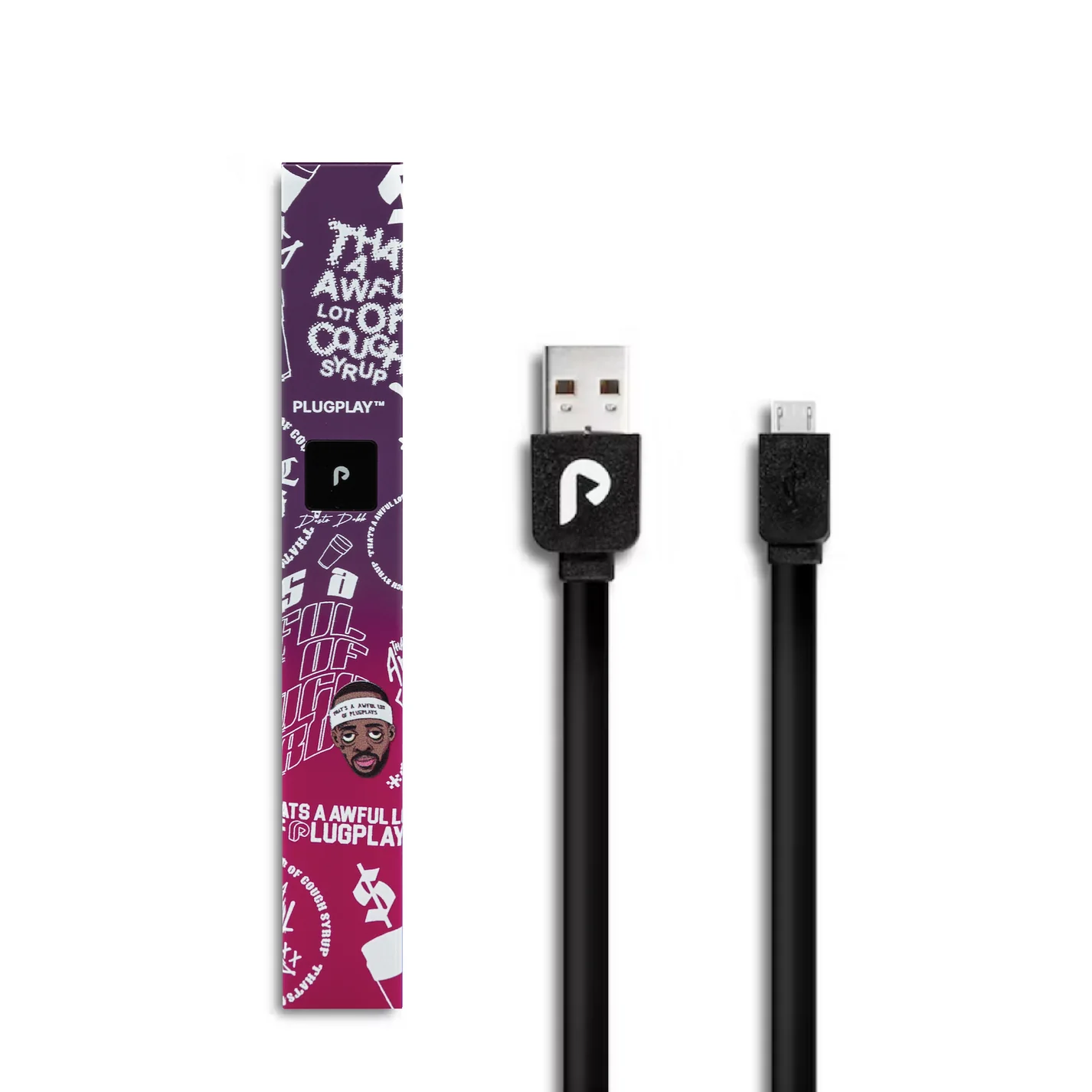 THAT'S A AWFUL LOT OF PLUGPLAYS BATTERY - Dark Purple - Image 3