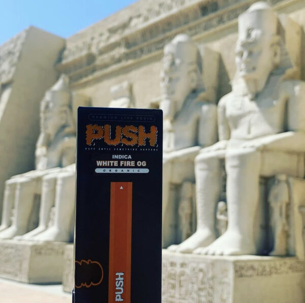 Buy THC Vapes in Halton, Unleash a transcendent experience with White Fire OG by Push Vapes, an exceptional strain that sets your senses ablaze